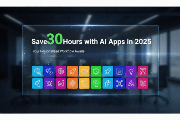 AI-powered apps save time 2025 productivity tools