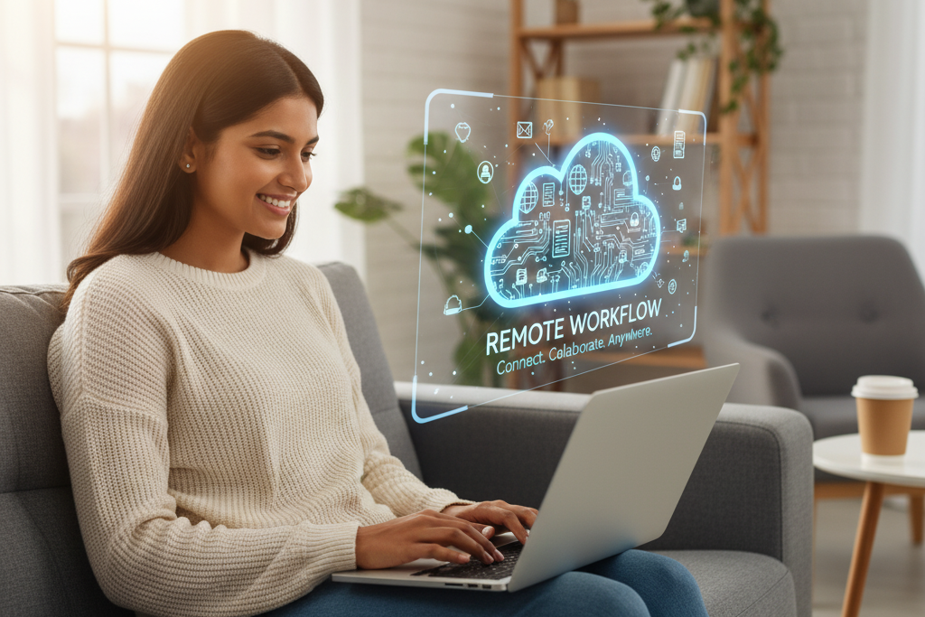 Cloud PC for small business remote work 2025.
